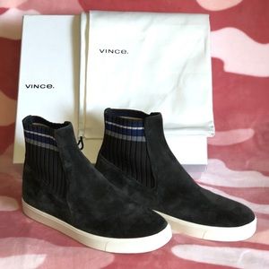 Coleman high top Sneaker by Vince Camuto. US 8.5